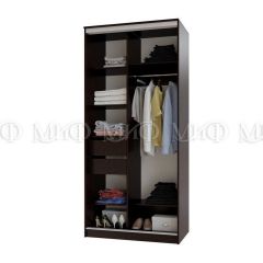 АЛЬЯНС Шкаф-купе (Дуб беленый, Венге) в Заречном - zarechnyy.mebel24.online | фото 4