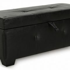Банкетка-сундук Шерри College Black в Заречном - zarechnyy.mebel24.online | фото