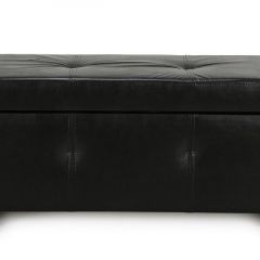 Банкетка-сундук Шерри College Black в Заречном - zarechnyy.mebel24.online | фото 2