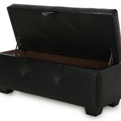 Банкетка-сундук Шерри College Black в Заречном - zarechnyy.mebel24.online | фото 3