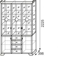 Буфет Венеция 30+33 бодега в Заречном - zarechnyy.mebel24.online | фото 2