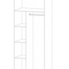 БУРАТИНО Шкаф для одежды в Заречном - zarechnyy.mebel24.online | фото 2