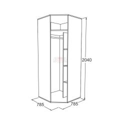 Детская Омега-18 (модульная) в Заречном - zarechnyy.mebel24.online | фото 14