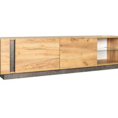 Гостиная Арчи (Дуб Золотой/Камень Темный) в Заречном - zarechnyy.mebel24.online | фото 10