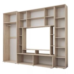 Гостиная Белла (Дуб Сонома/Белый глянец) в Заречном - zarechnyy.mebel24.online | фото 2