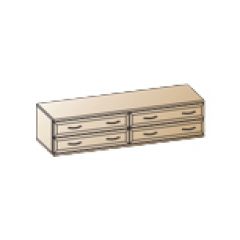 Гостиная Карина Композиция 10 (Акация Молдау) в Заречном - zarechnyy.mebel24.online | фото 5
