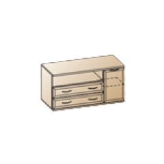 Гостиная Карина Композиция 22 (Ясень Асахи) в Заречном - zarechnyy.mebel24.online | фото 8