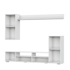 Гостиная МГС 4 (Белый/Белый глянец) в Заречном - zarechnyy.mebel24.online | фото 2