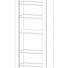 РИВЬЕРА Пенал универсальный в Заречном - zarechnyy.mebel24.online | фото 2