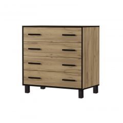 Комод 4 ящика "Лофт 8" в Заречном - zarechnyy.mebel24.online | фото 3