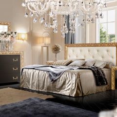 Комод Тиффани Premium черная/золото (ТФКМ-1(П) в Заречном - zarechnyy.mebel24.online | фото 2