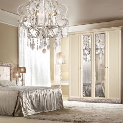 Комод Тиффани штрих-лак/серебро (ТФКМ-1) в Заречном - zarechnyy.mebel24.online | фото 2