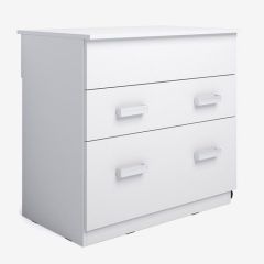 Комод-трансформер, с 2мя ящ. (Белый) в Заречном - zarechnyy.mebel24.online | фото
