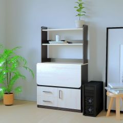 Компьютерный стол СП-1 (Венге/Дуб молочный) в Заречном - zarechnyy.mebel24.online | фото 4