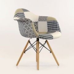 Кресло Barneo N-14 Patchwork трехцветный в Заречном - zarechnyy.mebel24.online | фото 5