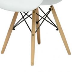 Кресло Barneo N-14 WoodMold белый в Заречном - zarechnyy.mebel24.online | фото 2