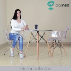Кресло Barneo N-14 WoodMold прозрачный в Заречном - zarechnyy.mebel24.online | фото 2