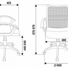 Кресло Бюрократ CH-590/BLACK в Заречном - zarechnyy.mebel24.online | фото 5