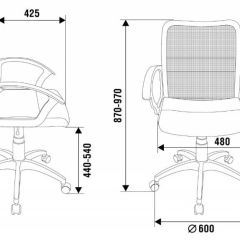 Кресло Бюрократ CH-590SL/BLACK в Заречном - zarechnyy.mebel24.online | фото 4