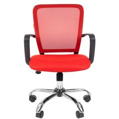Кресло для оператора CHAIRMAN 698 хром (ткань TW 19/сетка TW 69) в Заречном - zarechnyy.mebel24.online | фото 2