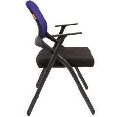 Кресло для посетителей CHAIRMAN NEXX (ткань стандарт черный/сетка DW-61) в Заречном - zarechnyy.mebel24.online | фото 3