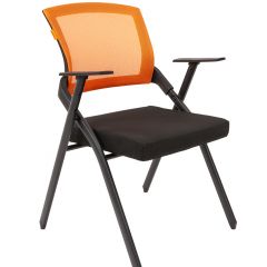 Кресло для посетителей CHAIRMAN NEXX (ткань стандарт черный/сетка DW-66) в Заречном - zarechnyy.mebel24.online | фото