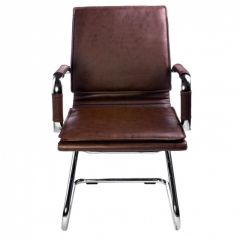 Кресло для посетителя Бюрократ CH-993-Low-V/Brown коричневый в Заречном - zarechnyy.mebel24.online | фото 4