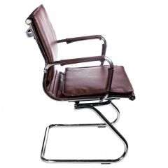 Кресло для посетителя Бюрократ CH-993-Low-V/Brown коричневый в Заречном - zarechnyy.mebel24.online | фото 2
