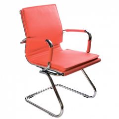 Кресло для посетителя Бюрократ CH-993-Low-V/Red красный в Заречном - zarechnyy.mebel24.online | фото