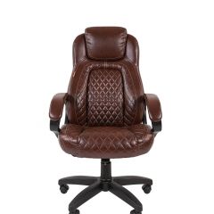 Кресло для руководителя  CHAIRMAN 432 (Экокожа коричневая) в Заречном - zarechnyy.mebel24.online | фото 2