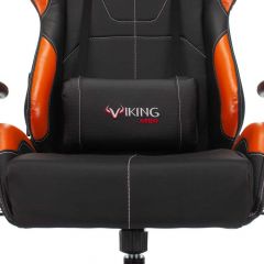 Кресло игровое Бюрократ VIKING 5 AERO ORANGE черный/оранжевый в Заречном - zarechnyy.mebel24.online | фото 7