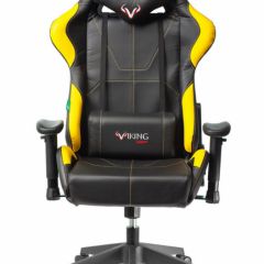 Кресло игровое Бюрократ VIKING 5 AERO YELLOW черный/желтый в Заречном - zarechnyy.mebel24.online | фото 3