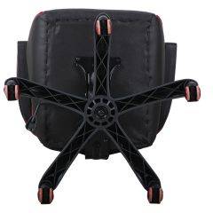 Кресло компьютерное BRABIX Nitro GM-001 (ткань/экокожа) черное, вставки красные (531816) в Заречном - zarechnyy.mebel24.online | фото