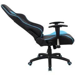 Кресло компьютерное BRABIX "GT Master GM-110" (черное/голубое) 531928 в Заречном - zarechnyy.mebel24.online | фото 5