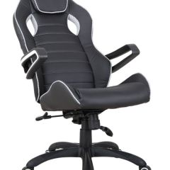 Кресло компьютерное BRABIX "Techno Pro GM-003" (черное/серое, вставки серые) 531814 в Заречном - zarechnyy.mebel24.online | фото 3