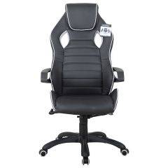 Кресло компьютерное BRABIX Techno Pro GM-003 (экокожа черное/серое, вставки серые) 531814 в Заречном - zarechnyy.mebel24.online | фото 5