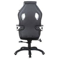 Кресло компьютерное BRABIX Techno Pro GM-003 (экокожа черное/серое, вставки серые) 531814 в Заречном - zarechnyy.mebel24.online | фото 8