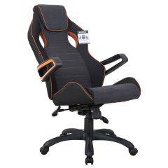 Кресло компьютерное BRABIX Techno Pro GM-003 (ткань черное/серое, вставки оранжевые) 531813 в Заречном - zarechnyy.mebel24.online | фото 8