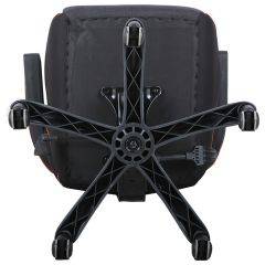 Кресло компьютерное BRABIX Techno Pro GM-003 (ткань черное/серое, вставки оранжевые) 531813 в Заречном - zarechnyy.mebel24.online | фото 9
