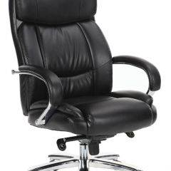 Кресло офисное BRABIX "Direct EX-580" (хром/рециклированная кожа/черное) 531824 в Заречном - zarechnyy.mebel24.online | фото 2