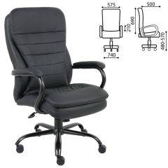 Кресло офисное BRABIX PREMIUM "Heavy Duty HD-001" (черный) 531015 в Заречном - zarechnyy.mebel24.online | фото