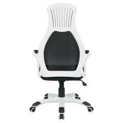 Кресло офисное BRABIX PREMIUM "Genesis EX-517" (белый/черный) 531573 в Заречном - zarechnyy.mebel24.online | фото 4