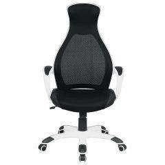 Кресло офисное BRABIX PREMIUM "Genesis EX-517" (белый/черный) 531573 в Заречном - zarechnyy.mebel24.online | фото 2