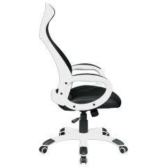 Кресло офисное BRABIX PREMIUM "Genesis EX-517" (белый/черный) 531573 в Заречном - zarechnyy.mebel24.online | фото 3