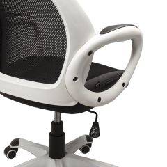 Кресло офисное BRABIX PREMIUM "Genesis EX-517" (белый/черный) 531573 в Заречном - zarechnyy.mebel24.online | фото 5