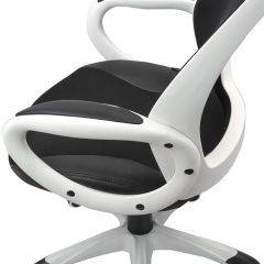 Кресло офисное BRABIX PREMIUM "Genesis EX-517" (белый/черный) 531573 в Заречном - zarechnyy.mebel24.online | фото 6
