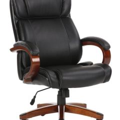 Кресло офисное BRABIX PREMIUM "Magnum EX-701" (дерево, рециклированная кожа, черное) 531827 в Заречном - zarechnyy.mebel24.online | фото