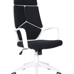 Кресло офисное BRABIX PREMIUM "Prime EX-515" (пластик белый, ткань, черное) 531812 в Заречном - zarechnyy.mebel24.online | фото