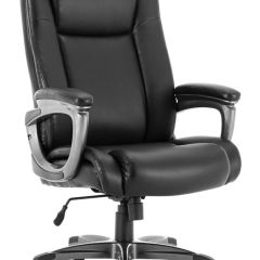 Кресло офисное BRABIX PREMIUM "Solid HD-005" (рециклированная кожа, черное) 531941 в Заречном - zarechnyy.mebel24.online | фото