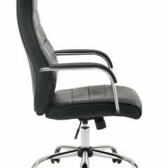 Кресло офисное BRABIX "Stark EX-547" (экокожа, хром, черное) 531948 в Заречном - zarechnyy.mebel24.online | фото 3